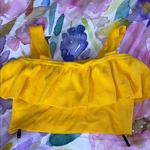 Frilly Tank crop top